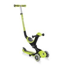 Samokat Globber Go Up Deluxe Play Lights, yaşıl, qatlanan