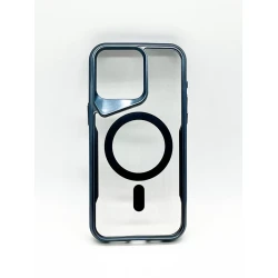 Чехол MagSafe Case для Apple iPhone 15 Pro Max Синий