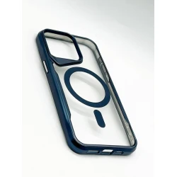 Чехол MagSafe Case для Apple iPhone 15 Pro Max Синий