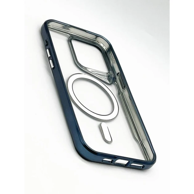 Чехол MagSafe Case для Apple iPhone 15 Pro Max Синий Чехол MagSafe Case для Apple iPhone 15 Pro Max Синий