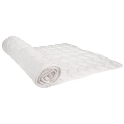 Döşək üzü YSK Basic T40 140x200 sm, künclər rezin ilə, polyester, silikonlaşdırılmış lif, ağ