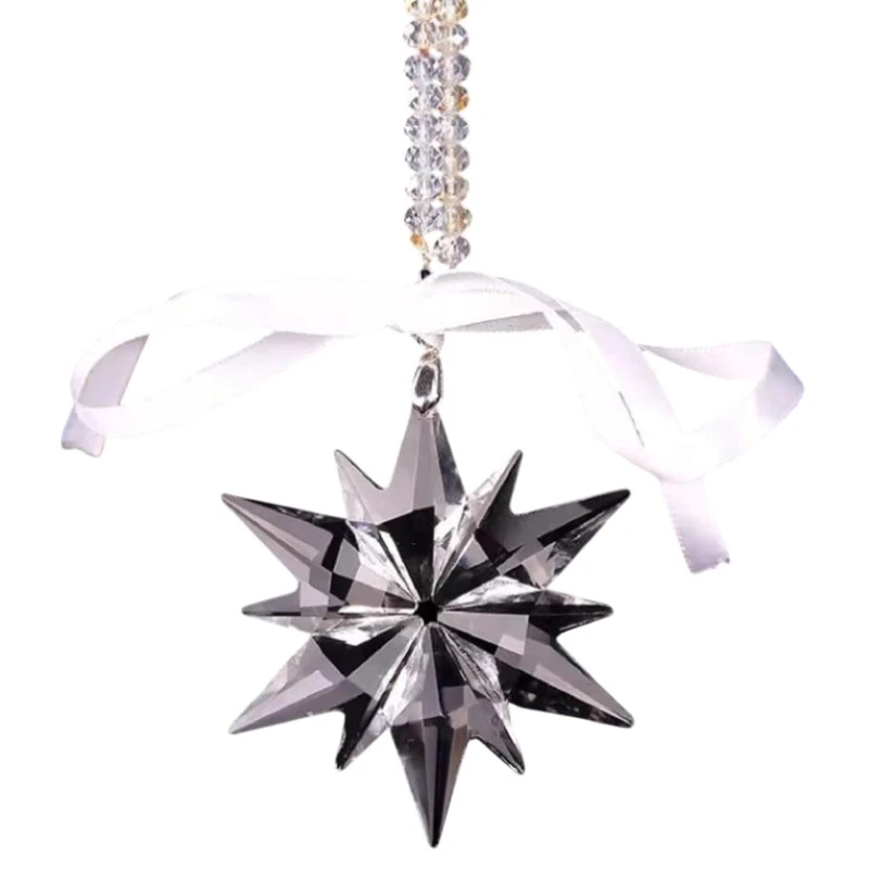 Avtomobil üçün asma avto664 Swarovski, gümüşü, ulduz, 105 sm