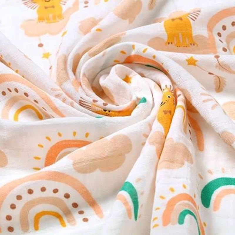 Bez dəsti Babyono Muslin 348/08, pambıq, bej/boz, 0–6 ay, hər kəs üçün, 70x70 sm, 3 əd Bez dəsti Babyono Muslin 348/08, pambıq, bej/boz, 0–6 ay, hər kəs üçün, 70x70 sm, 3 əd