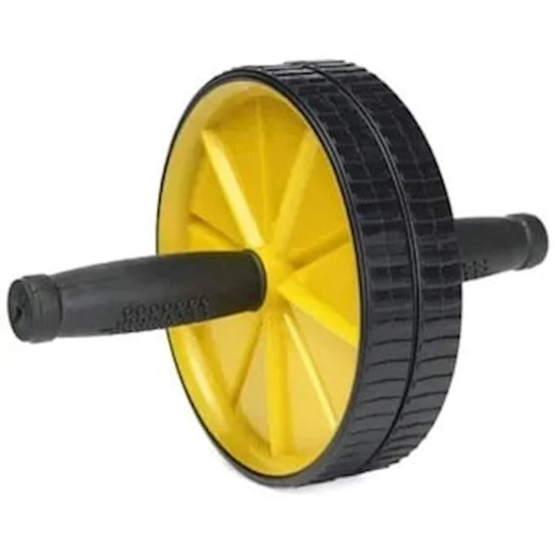 Ролик для пресса WS0289, 25 x 2.3 см, желтый