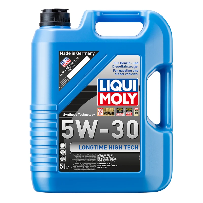 Моторное масло Liqui Moly Longtime High Tech 5W-30, 5 л