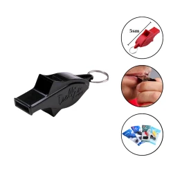 Свисток Molten 5041/1 пластик, черный, 5 см