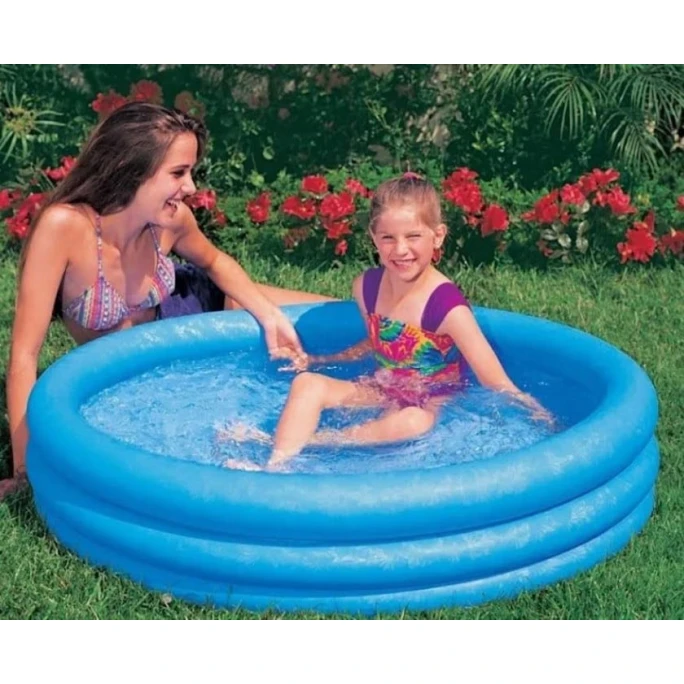 Надувной бассейн Intex H59225588416NP, 114x25 см, 156 л, синий Надувной бассейн Intex H59225588416NP, 114x25 см, 156 л, синий