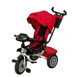 Трехколесный велосипед BM-AZR1233 красный/черный