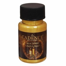 Şamlar üçün boya Cadence Candle Paint Rich Gold, 50 ml
