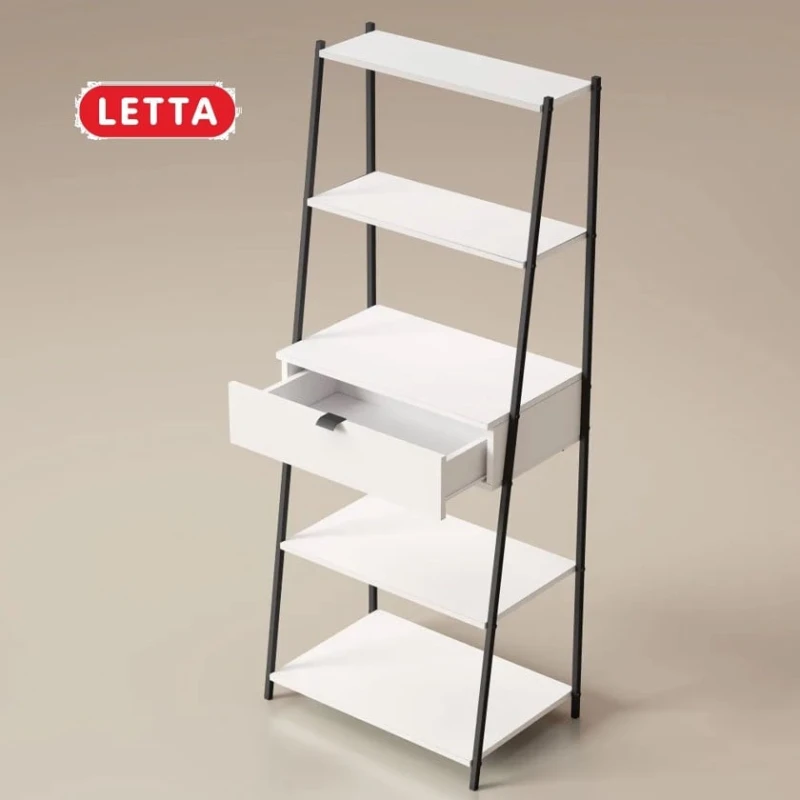 Стеллаж Marina 3563_LetSpringCSStelKaspiBWh, ЛДСП-Loft, 149x39x60 см, белый Стеллаж Marina 3563_LetSpringCSStelKaspiBWh, ЛДСП-Loft, 149x39x60 см, белый