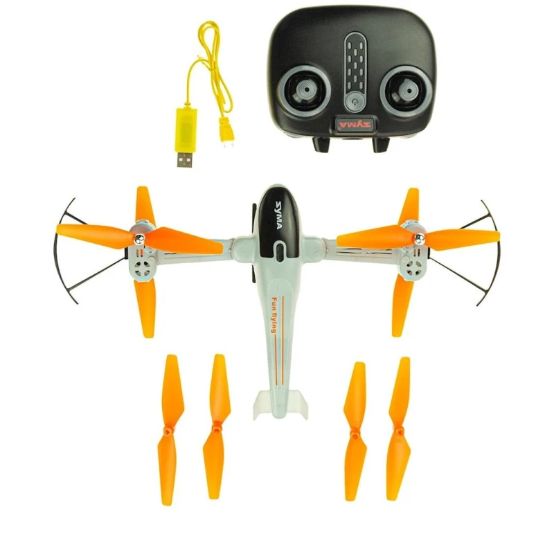 Квадрокоптер Syma Z5, белый/оранжевый Квадрокоптер Syma Z5, белый/оранжевый