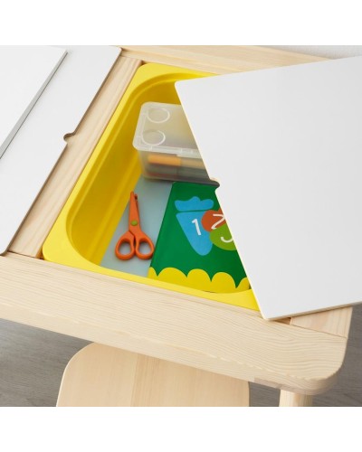 Uşaq üçün masa IKEA Flisat, taxta, 83x58x48sm