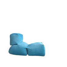 Kreslo-divan POCSA_003, 120x60x75 sm, mavi