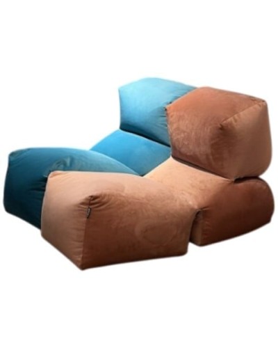 Kreslo-divan POCSA_003, 120x60x75 sm, mavi