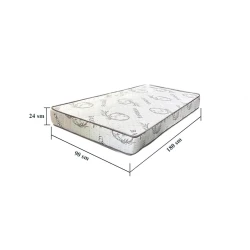 Ортопедический матрас Foresta Ultra Luks, 180x90x24 см, коричневый