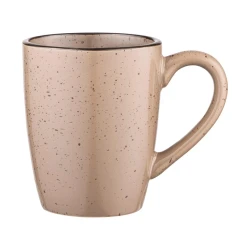 Чашка Ardesto Emilia AR0836EBR, керамика, коричневая, 360 мл