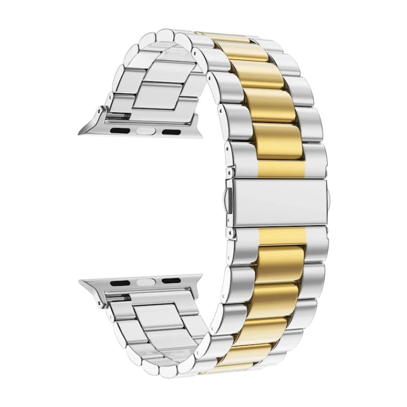 Ремешок Greatcase для Apple Watch 38/40/41/42/44/45/49 mm Silver Gold