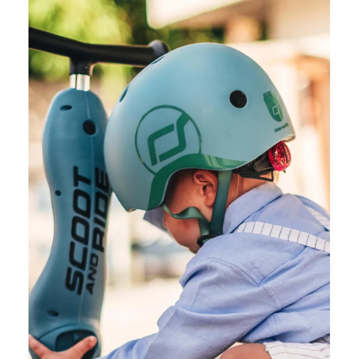 Шлем детский Scoot&Ride, синий, XXS-S Шлем детский Scoot&Ride, синий, XXS-S
