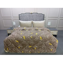 Одеяло TZE-712, 160x220 см, односпальное, зимнее, велюр, разноцветный Одеяло TZE-712, 160x220 см, односпальное, зимнее, велюр, разноцветный