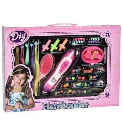 Saçlar üçün hörmə və bəzək dəsti Diy Toy Set For Girl, 3+ yaş Saçlar üçün hörmə və bəzək dəsti Diy Toy Set For Girl, 3+ yaş