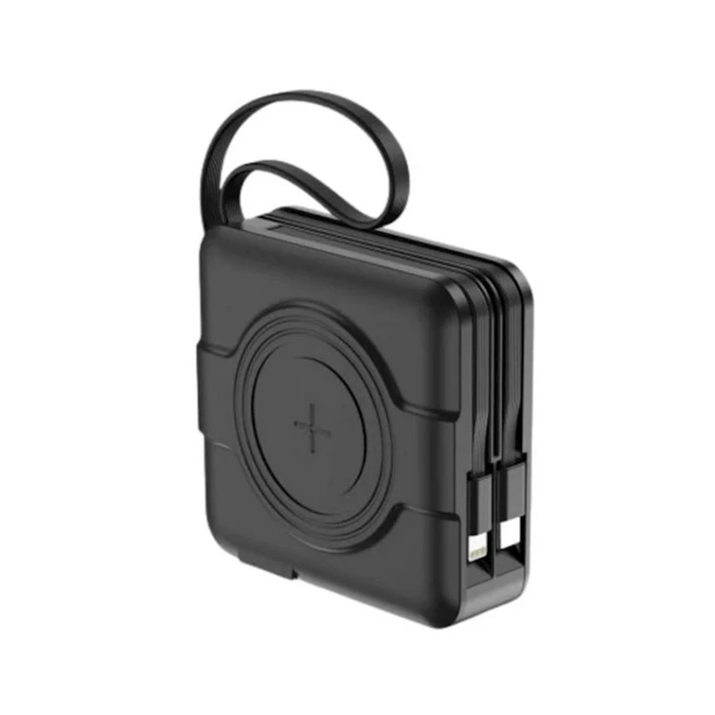 Xarici akkumulyator Aspor A338 5in1 Multi-Function 10000 mAh Black