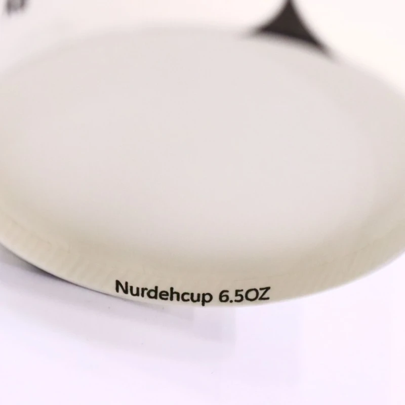 Одноразовый стакан, картон, белый/черный Одноразовый стакан, картон, белый/черный