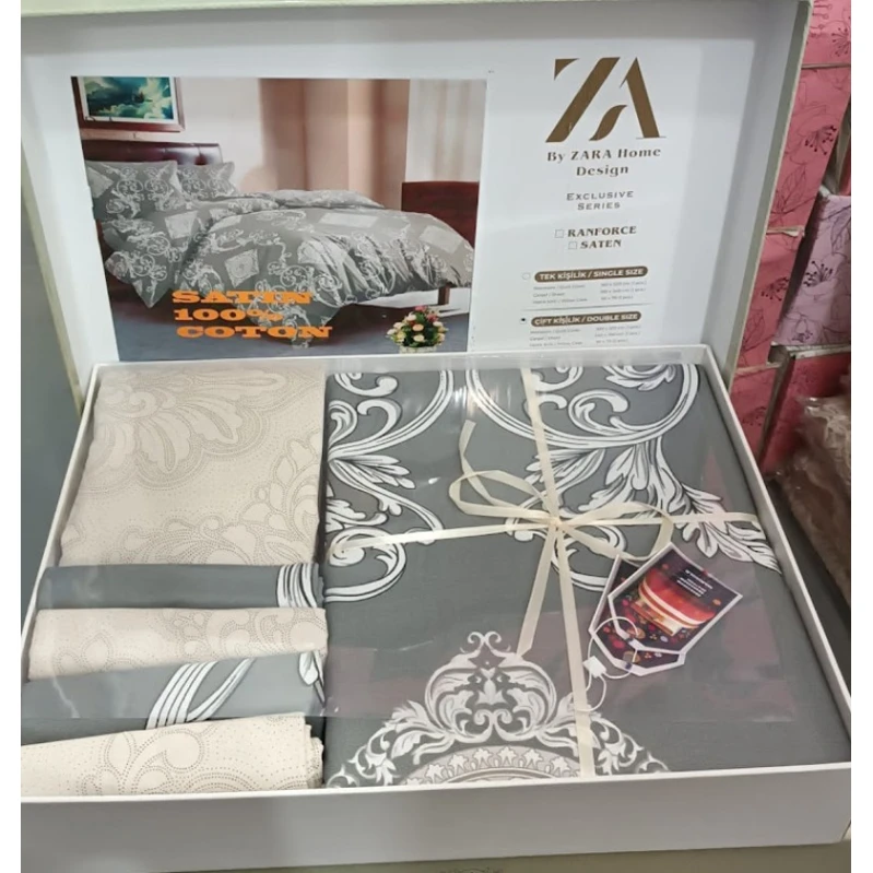 Комплект постельного белья MiraNova CTS-572, пододеяльник 200x220 см, простыня 220x240 см, 2 шт. наволочки 50x70 см, двуспальный, хлопок Комплект постельного белья MiraNova CTS-572, пододеяльник 200x220 см, простыня 220x240 см, 2 шт. наволочки 50x70 см, двуспальный, хлопок