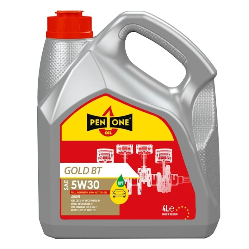 Моторное масло Pen1One Gold BT 5W-30, 4 л Моторное масло Pen1One Gold BT 5W-30, 4 л
