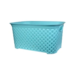 Hörmə səbət 6533/B, 35х55х26 sm, mavi