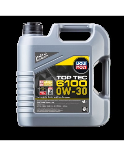 Motor yağı Liqui Moly Top Tec 6100 0W-30, 4 l