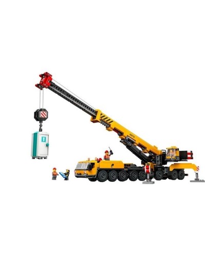 Konstruktor LEGO Yellow Mobile Construction Crane V29 60409, 9+ yaş, 1100 hissə