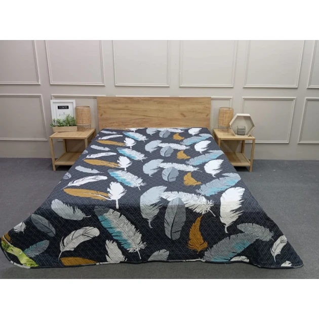 Örtük Moon Star SHA-00006283, birnəfərlik, pambıq, rəngbərəng, 170х235 sm