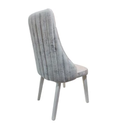 Стул Milano 082, 48x48x95 см, бук, серый Стул Milano 082, 48x48x95 см, бук, серый