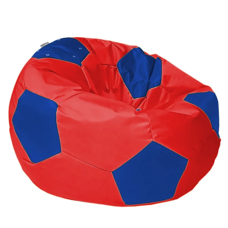 Пуфик DTOXL018, красный/синий, 95x95 см Пуфик DTOXL018, красный/синий, 95x95 см