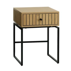 Прикроватная тумба JYSK HEMDRUP, 40x38x55 см, коричневый