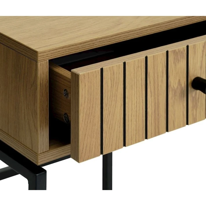 Прикроватная тумба JYSK HEMDRUP, 40x38x55 см, коричневый Прикроватная тумба JYSK HEMDRUP, 40x38x55 см, коричневый