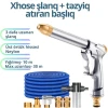 Suvarma şlanqı Xhose EB 600 + təzyiq artıran dəmir taxma hədiyyə, 30 m