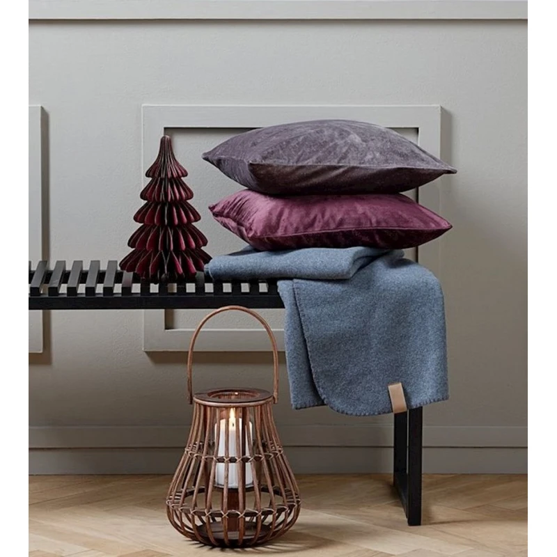 Pled JYSK Daglilje, 130x170 sm, polyester, tünd boz