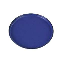 Тарелка Porland Ethos Danshari Sky, 21 см, фарфор, темно-синяя