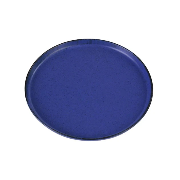 Boşqab Porland Ethos Danshari Sky, 21 sm, farfor, tünd göy