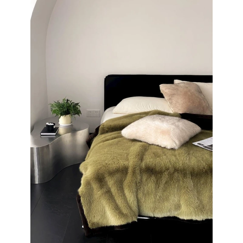 Örtük-şal MiraNova Chinchilla 451, yaşıl, 200x230 sm