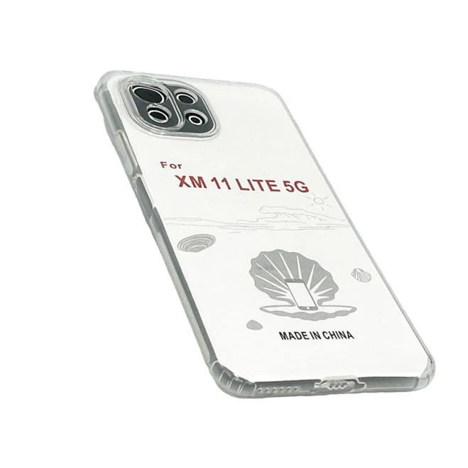 Чехол SS802 для Xiaomi 11 Lite 5G Прозрачный Чехол SS802 для Xiaomi 11 Lite 5G Прозрачный