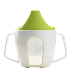 Поильник IKEA Borja, белый/зеленый, полипропилен, 200 мл Поильник IKEA Borja, белый/зеленый, полипропилен, 200 мл