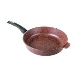 Tava Горница, qapaq ilə, alüminium, qəhvəyi, 30 sm