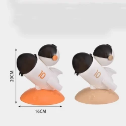 Подставка для ручек vm484, пластик, белая/черная, 20x16x8 см