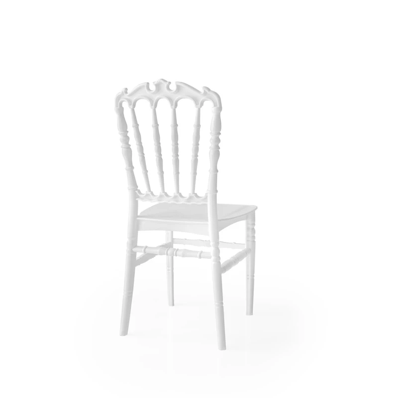 Стул Üçkardeşlər Ferman OKH-6072, пластик, белый, 40x87x37.5 см Стул Üçkardeşlər Ferman OKH-6072, пластик, белый, 40x87x37.5 см