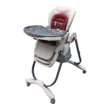 Uşaq yedizdirmə oturacağı Vava TB-03147BR, bej/qırmızı, 6+ ay