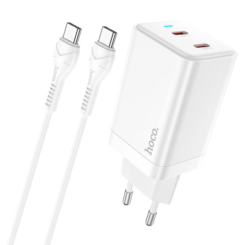 Сетевое зарядное устройство Hoco N23 Starlight GaN PD45W. Сетевое зарядное устройство Hoco N23 Starlight GaN PD45W.