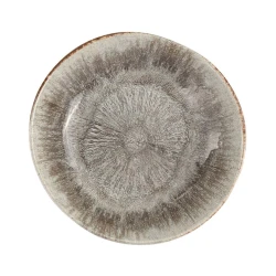 Салатница Porland Stoneware Iris, керамика, серая, 17 см