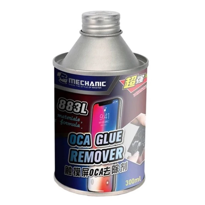 Жидкость для очистки клея Mechanic 883L, для смартфона, 300 мл Жидкость для очистки клея Mechanic 883L, для смартфона, 300 мл